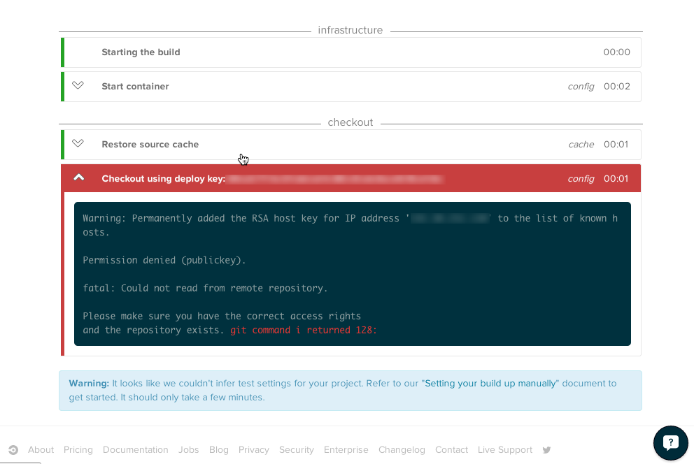 Could not read username for