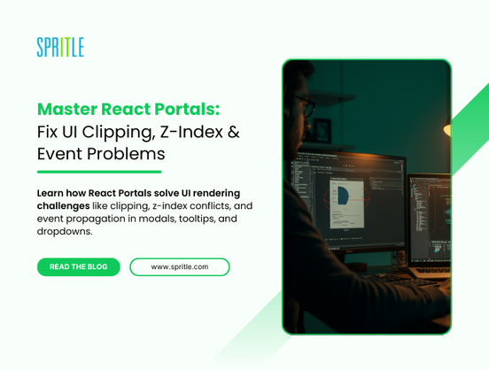 Master React Portals: Fix UI Clipping, Z-Index & Event Problems