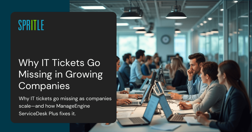 manage engine SDP IT tickets